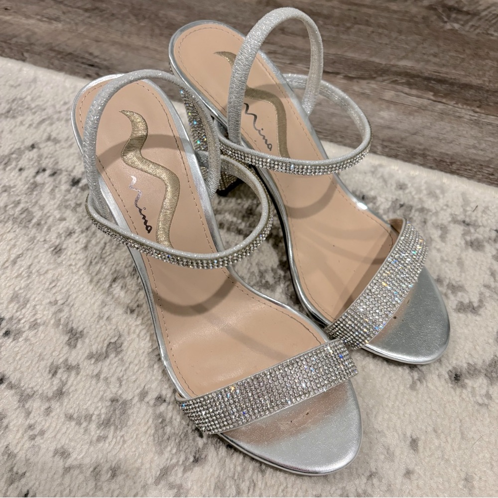 Silver heels